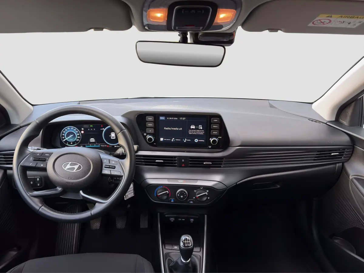 1.0 T-GDI 100pk Comfort | Camera | Carplay | Airco | 16-inch Velgen | Cruise control | Middenarmsteun | DAB | BLIS | Parkeersensoren
