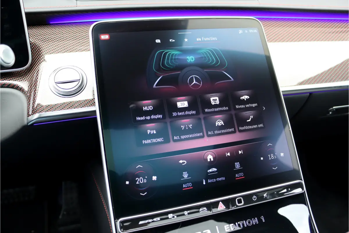 AMG 63 S E Performance 'Edition 1' | 802pk | Achterasbesturing | Keramisch | Distronic+ | Chauffeurspakket | Entertainmentpakket Achter | Stoelventilatie V+A | Vlakkenverwarming | Zonwerings