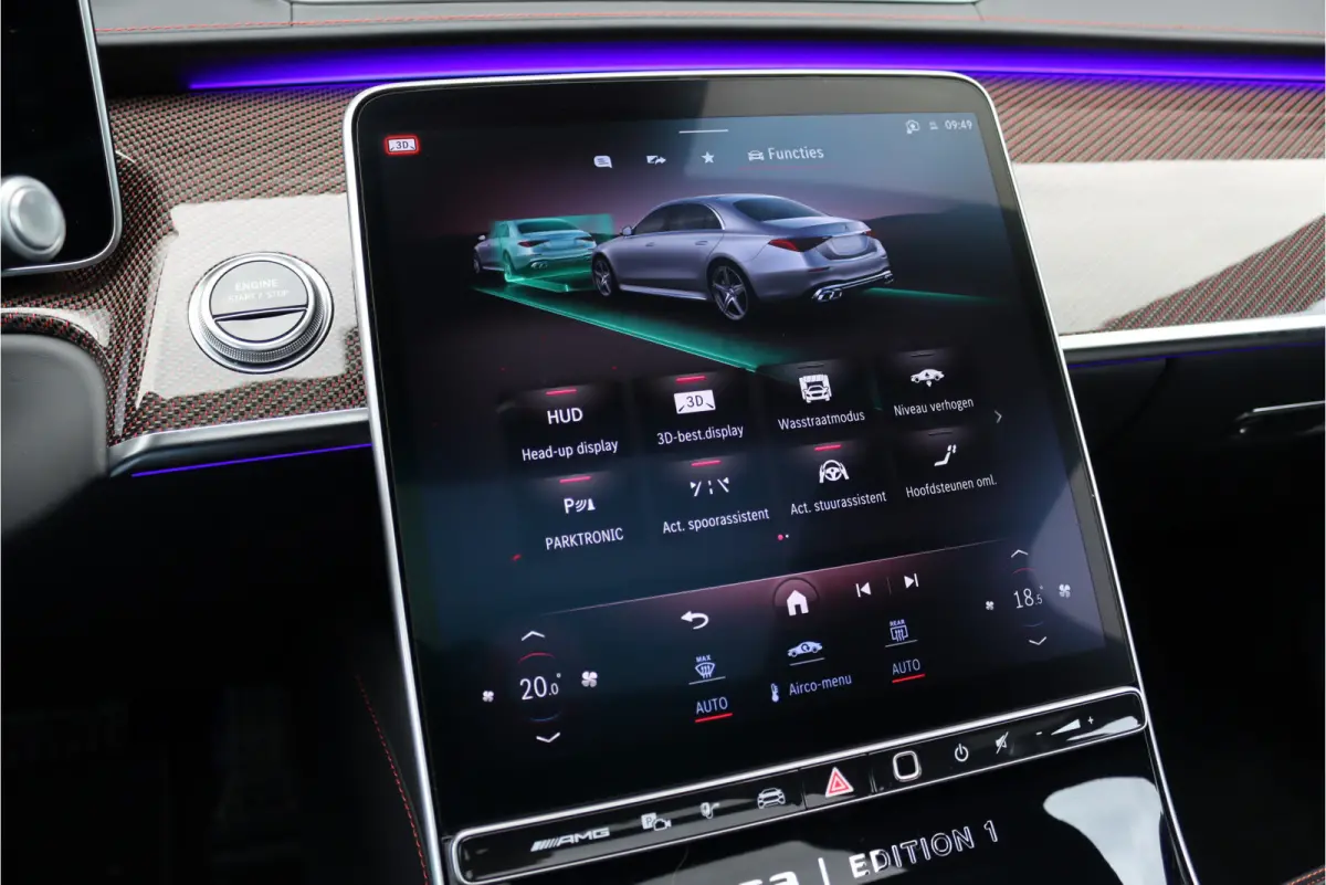 AMG 63 S E Performance 'Edition 1' | 802pk | Achterasbesturing | Keramisch | Distronic+ | Chauffeurspakket | Entertainmentpakket Achter | Stoelventilatie V+A | Vlakkenverwarming | Zonwerings