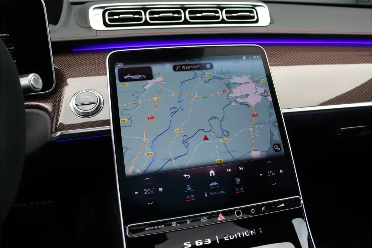 AMG 63 S E Performance 'Edition 1' | 802pk | Achterasbesturing | Keramisch | Distronic+ | Chauffeurspakket | Entertainmentpakket Achter | Stoelventilatie V+A | Vlakkenverwarming | Zonwerings