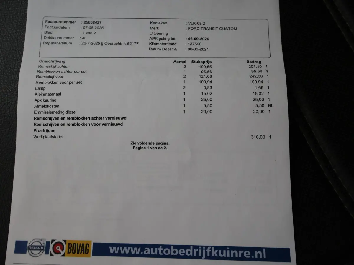 340 2.0 TDCI L2H1 170 PK DUBBEL CAB AUT. + CARPLAY | TREKHAAK | CAMERA | STOELVERW.