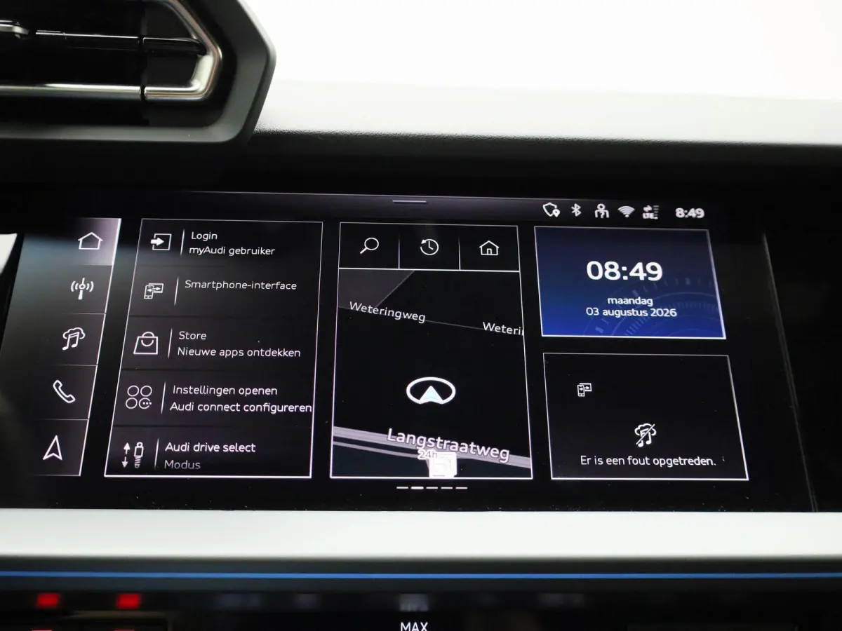 40 TFSI e S edition 204 PK | Adaptive cruise control | Achteruitrijcamera | Stoelverwarming | Climate control | Navigatie | Optiekpakket zwart plus | SONOS | Smartphone interface | Lichtmeta