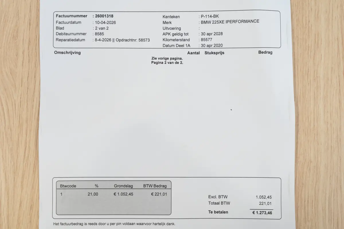 225xe iPerformance Exec. Plug-In | Stoelverwarming | Climate Control | Navigatie