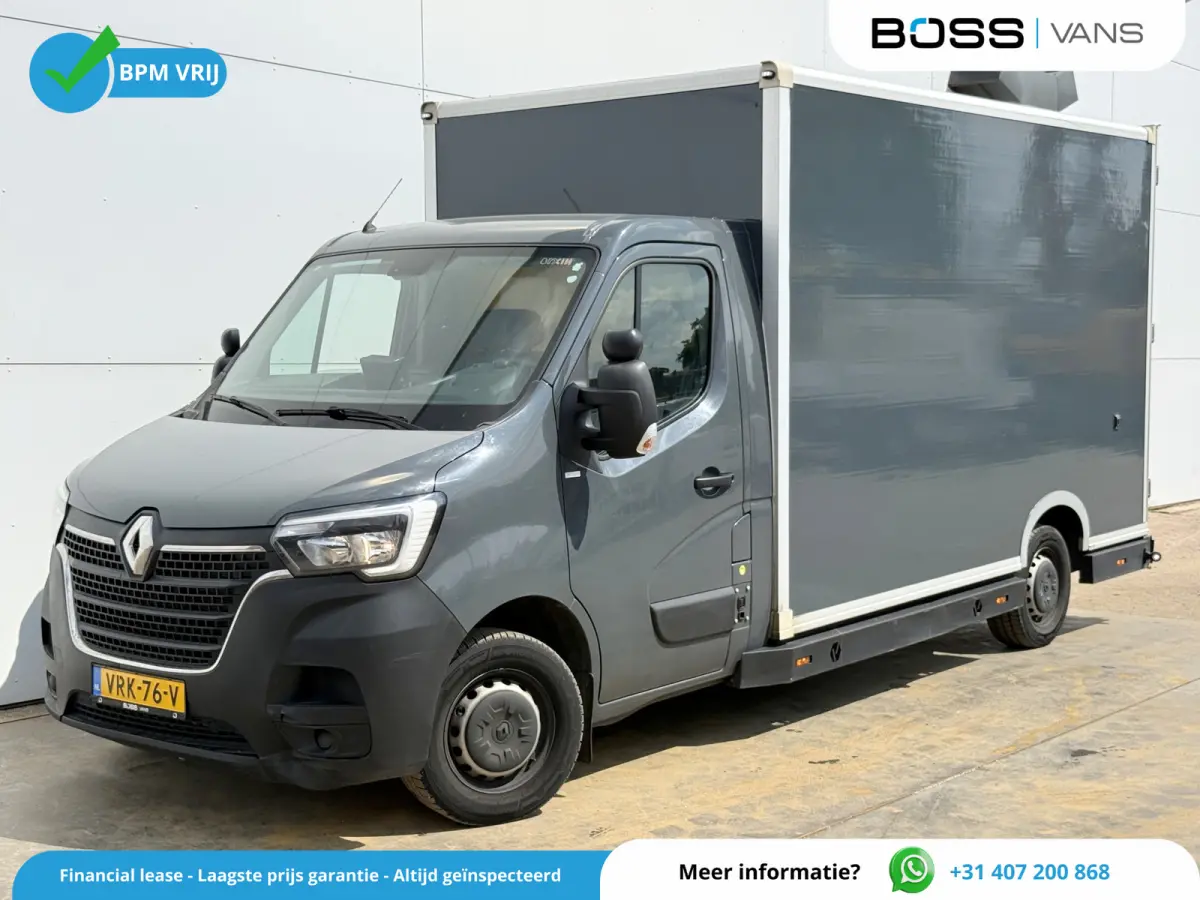 Plancher T35 2.3 DCI 150PK Lowliner Bakwagen Airco Cruise Control Camera Foodtruck Meubelbak Paardenwagen