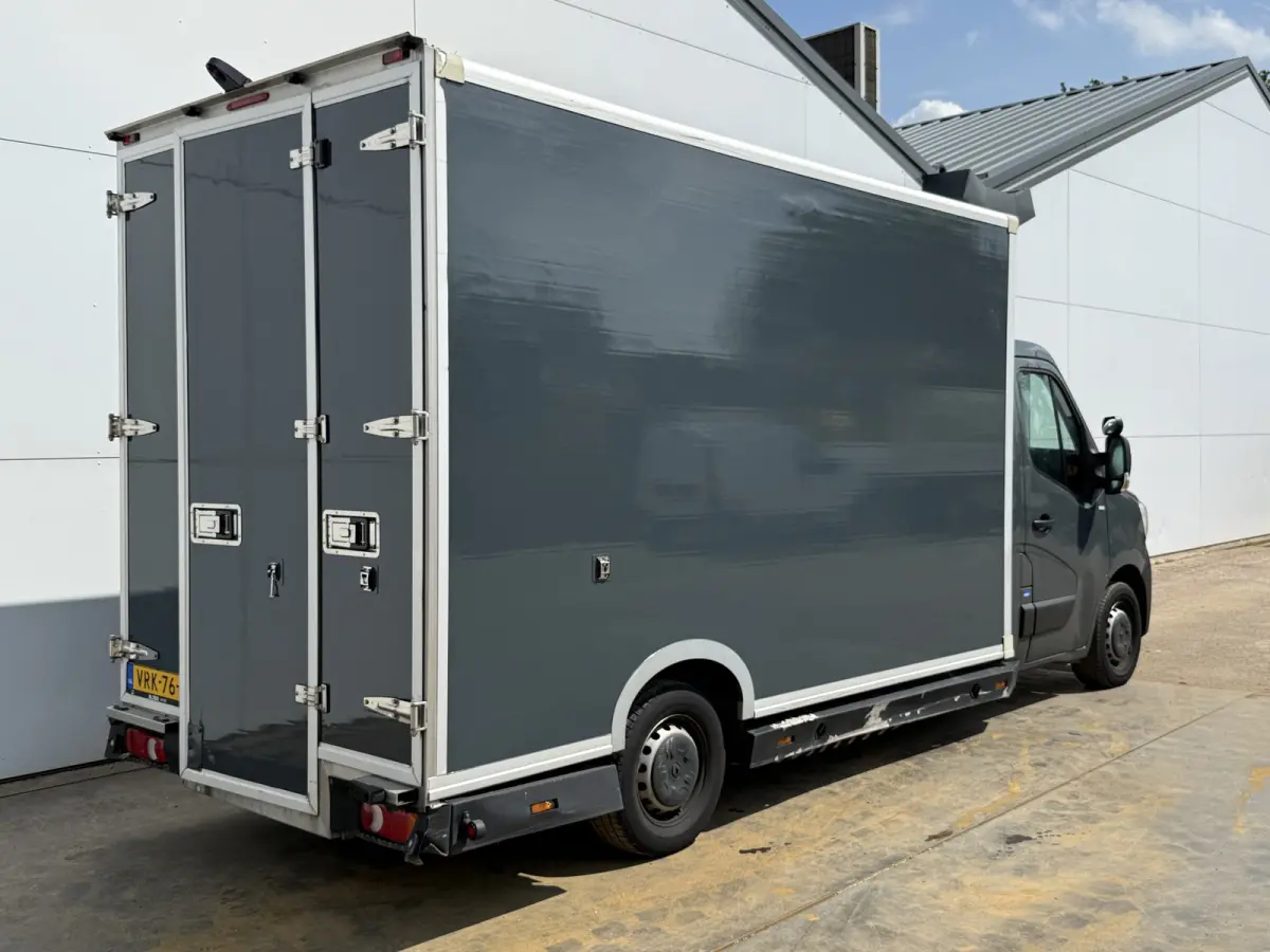 Plancher T35 2.3 DCI 150PK Lowliner Bakwagen Airco Cruise Control Camera Foodtruck Meubelbak Paardenwagen