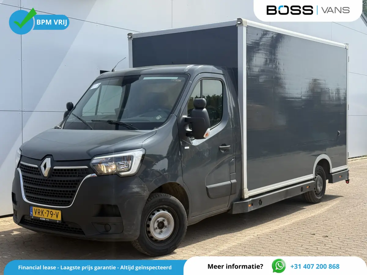 Plancher T35 2.3 DCI 150PK Lowliner Bakwagen Airco Cruise Control Camera Foodtruck Meubelbak Paardenwagen