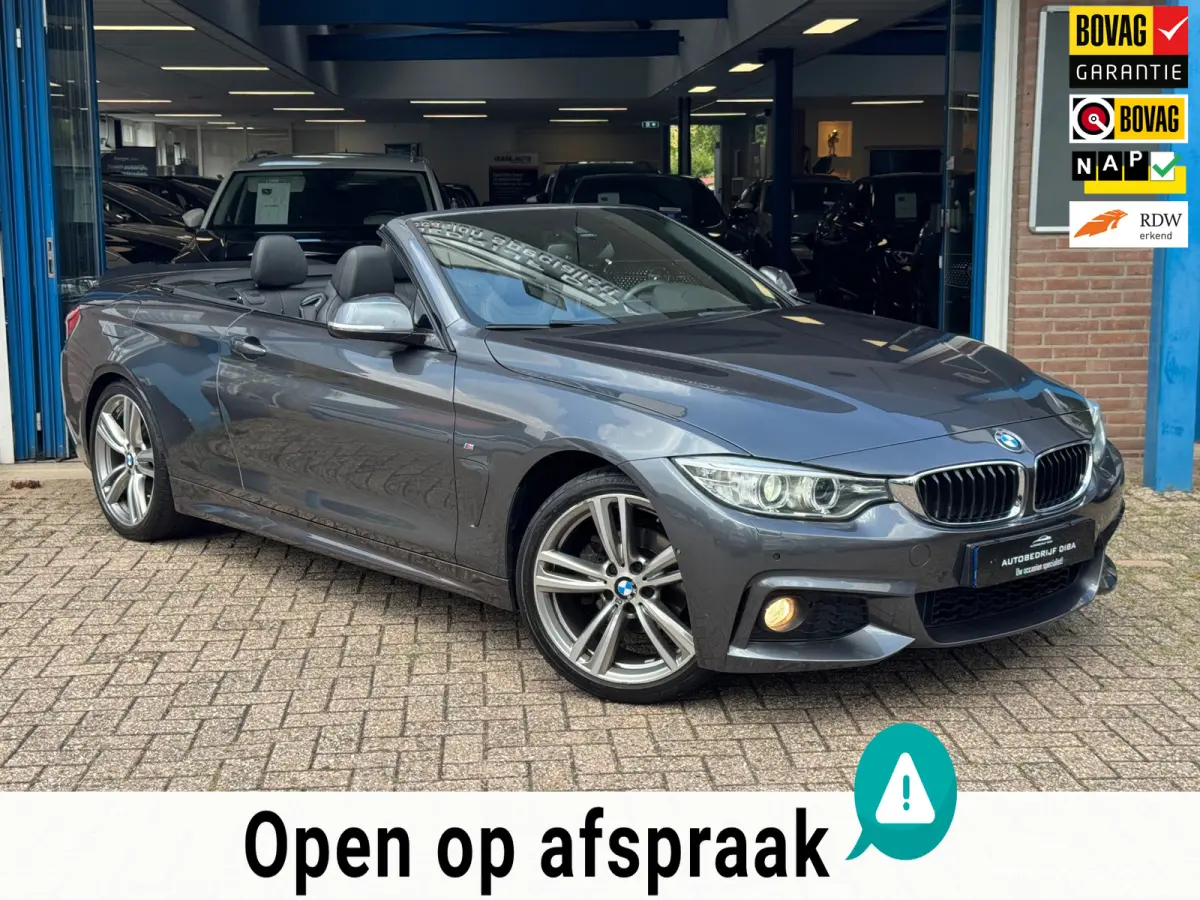 BMW 4 Serie Cabrio 2016 Benzine Handgeschakeld leasen
