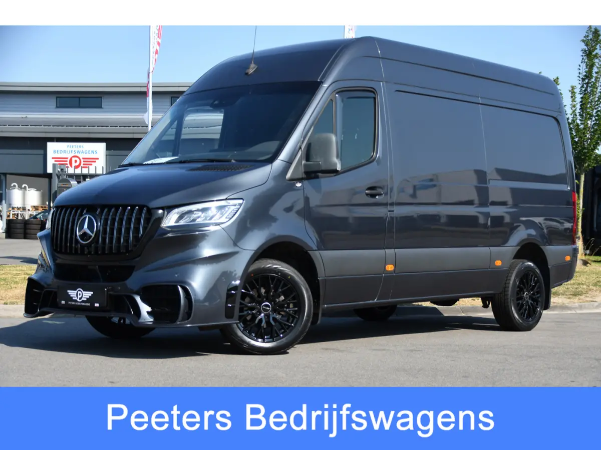319 3.0 CDI L2H2 AMG Edition Adaptieve Cruise, Camera, Carplay, LED, 10,5'' Mbux, Automaat, Sensoren, Stoelverwarming, Uniek!