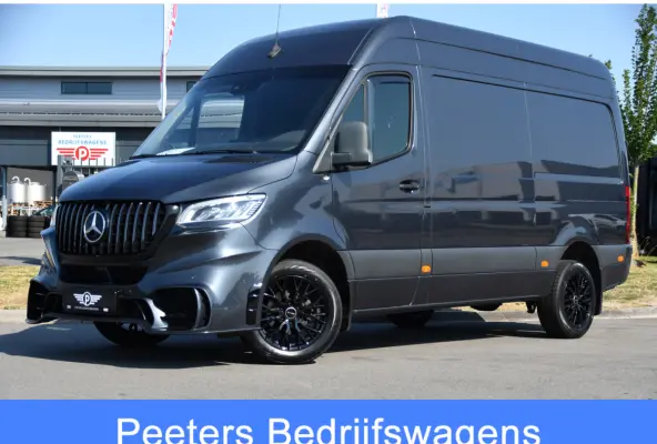 319 3.0 CDI L2H2 AMG Edition Adaptieve Cruise, Camera, Carplay, LED, 10,5'' Mbux, Automaat, Sensoren, Stoelverwarming, Uniek!