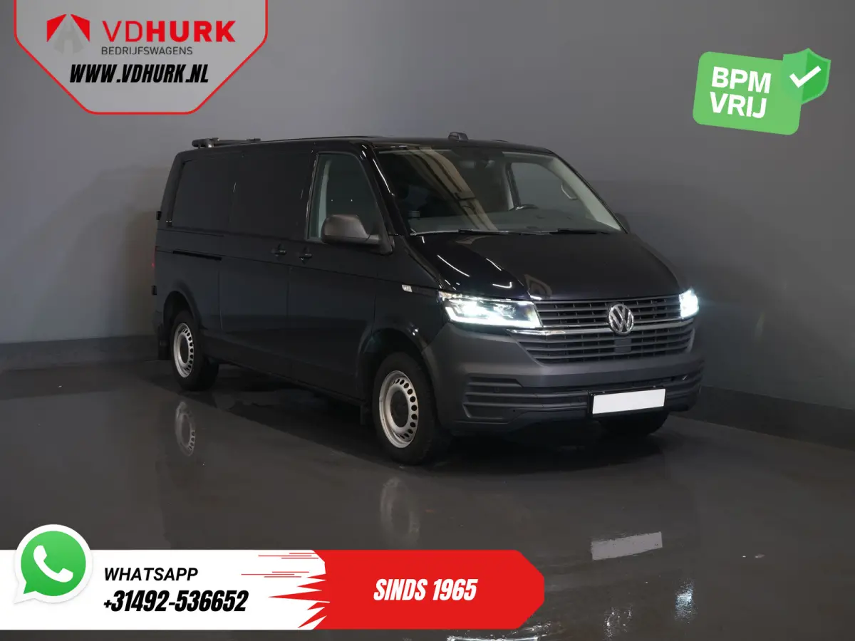 T6.1 2.0 TDI 150 pk Aut. L2 LED/ Standkachel/ Stoelverw./ Carplay/ PDC/ Cruise/ Airco/ Trekhaak