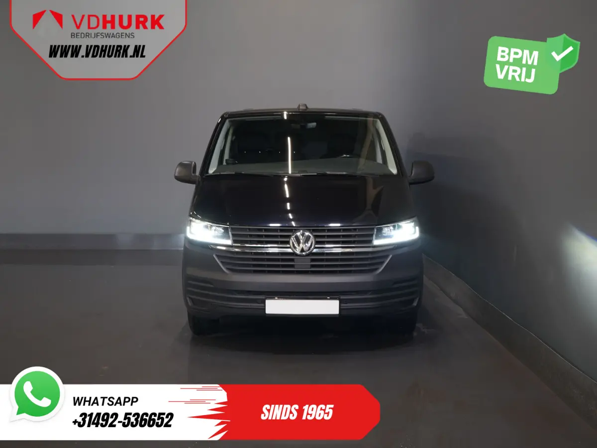 T6.1 2.0 TDI 150 pk Aut. L2 LED/ Standkachel/ Stoelverw./ Carplay/ PDC/ Cruise/ Airco/ Trekhaak