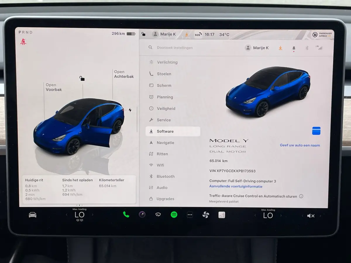 Long Range AWD 75 kWh SOH94% TREKHAAK WARMTEPOMP ORG NL 1E EIGENAAR