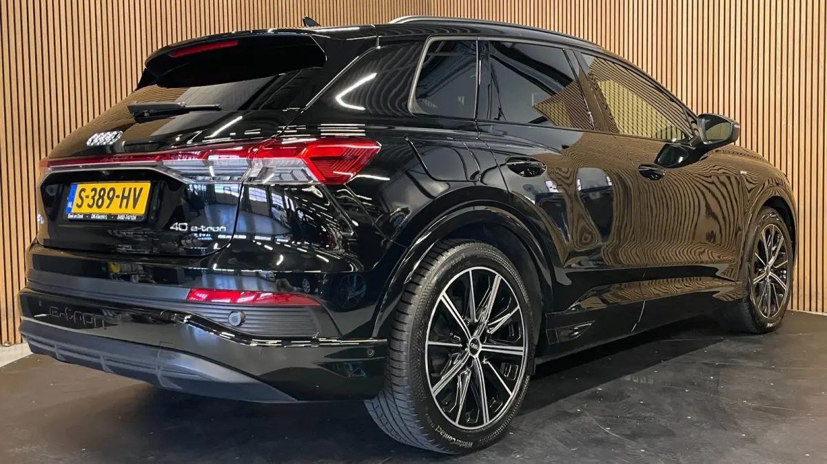 40 S-Line Competition 77 kWh|93%SOH|BLACK|ACC|APPLE CARPLAY|CAMERA|STOELVERWARMING|NAP|NL AUTO|INCL.BTW|1e EIG.|