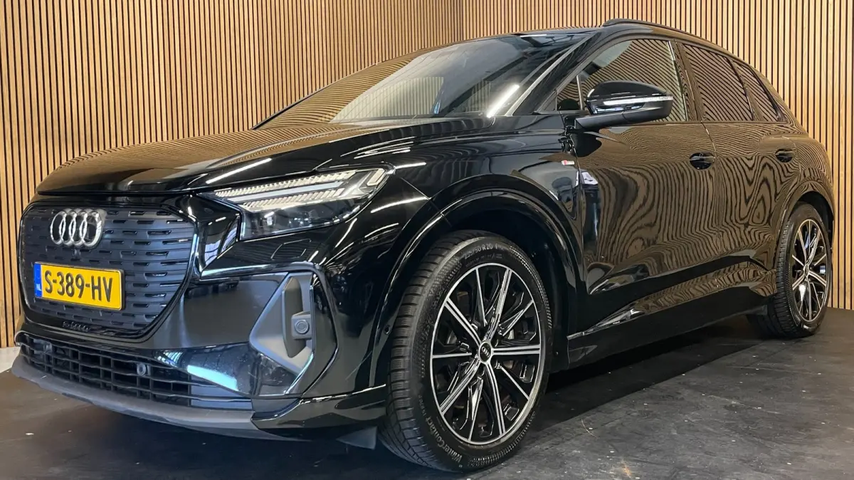 40 S-Line Competition 77 kWh|93%SOH|BLACK|ACC|APPLE CARPLAY|CAMERA|STOELVERWARMING|NAP|NL AUTO|INCL.BTW|1e EIG.|
