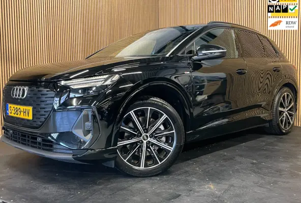 40 S-Line Competition 77 kWh|93%SOH|BLACK|ACC|APPLE CARPLAY|CAMERA|STOELVERWARMING|NAP|NL AUTO|INCL.BTW|1e EIG.|