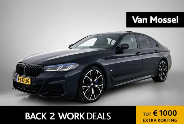 530i High Executive | M PAKKET | PANORAMADAK | LASER KOPLAMPEN | HEAD-UP | LEDER INTERIEUR | HARMAN KARDON | CLIMATE CONTROL | 360 CAMERA | GETINTE RUITEN | ELEKTRISCHE STOELEN | ELEKTRISCHE