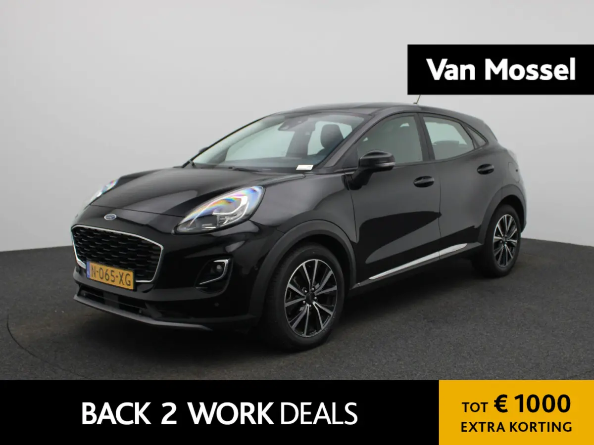 1.0 EcoBoost Titanium X | Navigatie | Stoel/Stuur verwarming | Camera | Apple CarPlay / Android Auto | Climate control | Bluetooth | DAB | Cruise Control | Airco | Parkeersensoren | Lichtmet