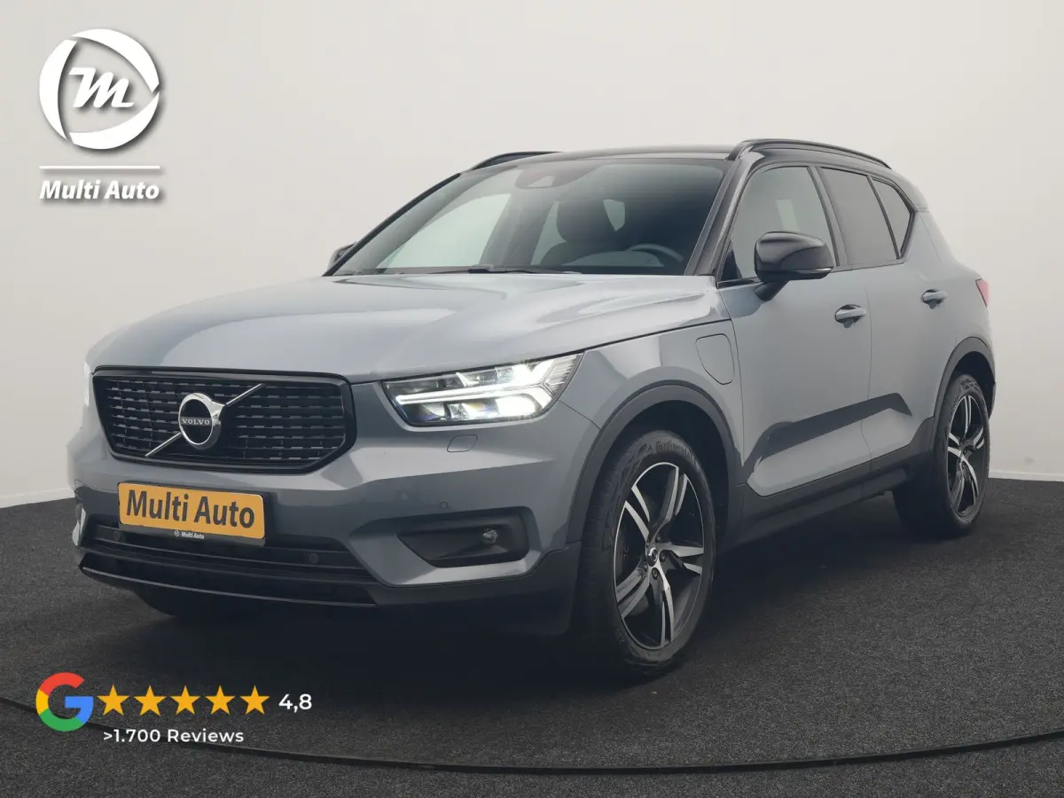 T5 R-Design PHEV 262pk Dealer O.H | Trekhaak Af Fabriek | Adaptive Cruise | Camera | Sportstoelen Memory & Verwarmd | Keyless | BLIS | Apple Carplay | Stuurverwarming | Pilot Assist | Virtua