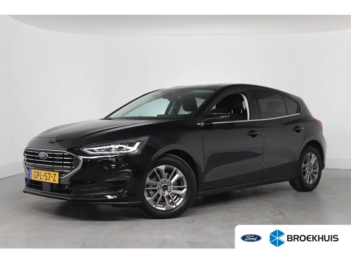 1.0 EcoBoost Hybrid Titanium | 1e Eigenaar! | Winterpack | Navi | LED | Clima | Parkeersensoren V+A | Keyless | DAB | Lichtmetalen Velgen
