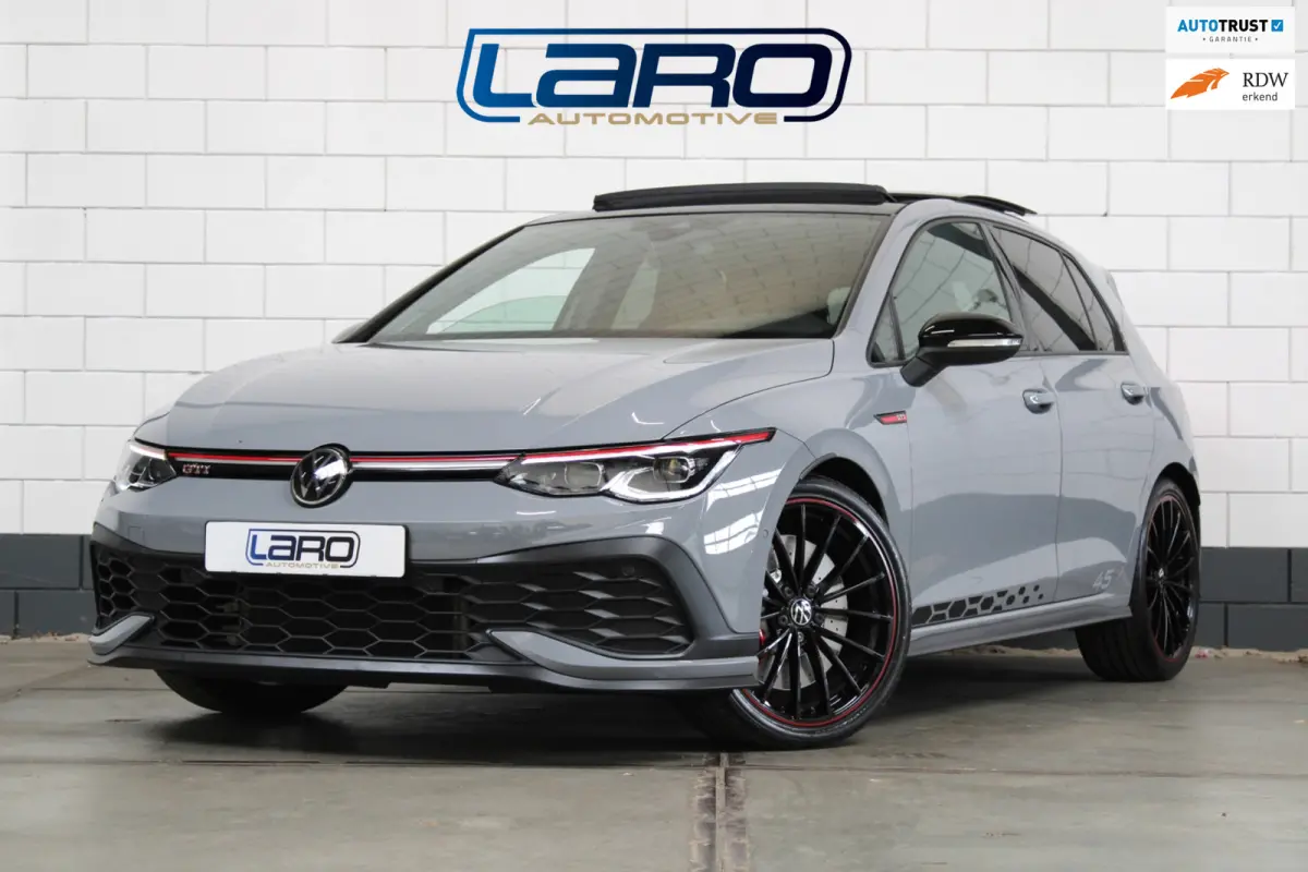 2.0 TSI GTI Clubsport 45 Jahre | AKRA DCC Pano H&K Nürnberg Matrix Fabrieksgarantie HuD Camera Sfeer BTW CarPlay