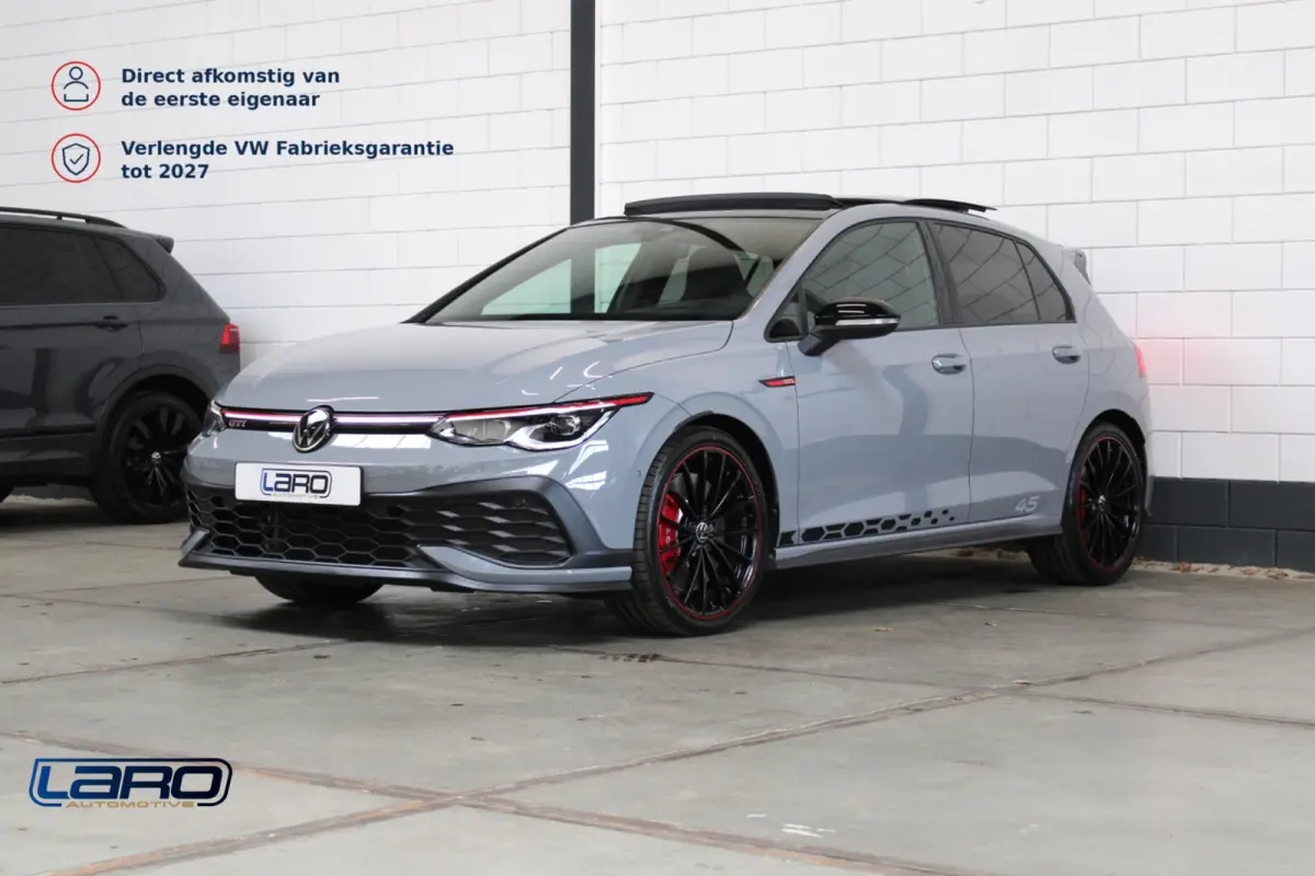 2.0 TSI GTI Clubsport 45 Jahre | AKRA DCC Pano H&K Nürnberg Matrix Fabrieksgarantie HuD Camera Sfeer BTW CarPlay