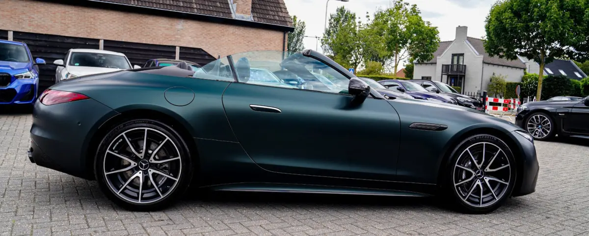 Roadster AMG 43 | Burmester | Digital Light | Parktronic | Sport uitlaat | Stoelkoeling | Nekverwarming |