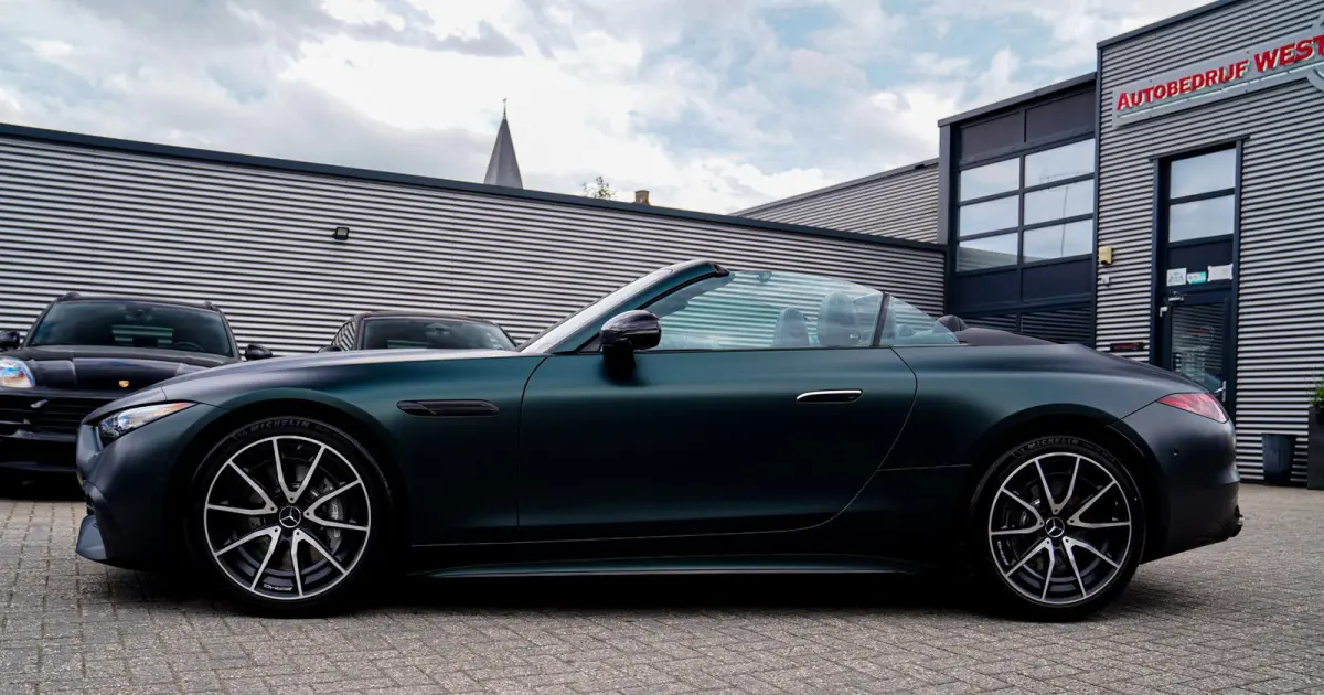 Roadster AMG 43 | Burmester | Digital Light | Parktronic | Sport uitlaat | Stoelkoeling | Nekverwarming |