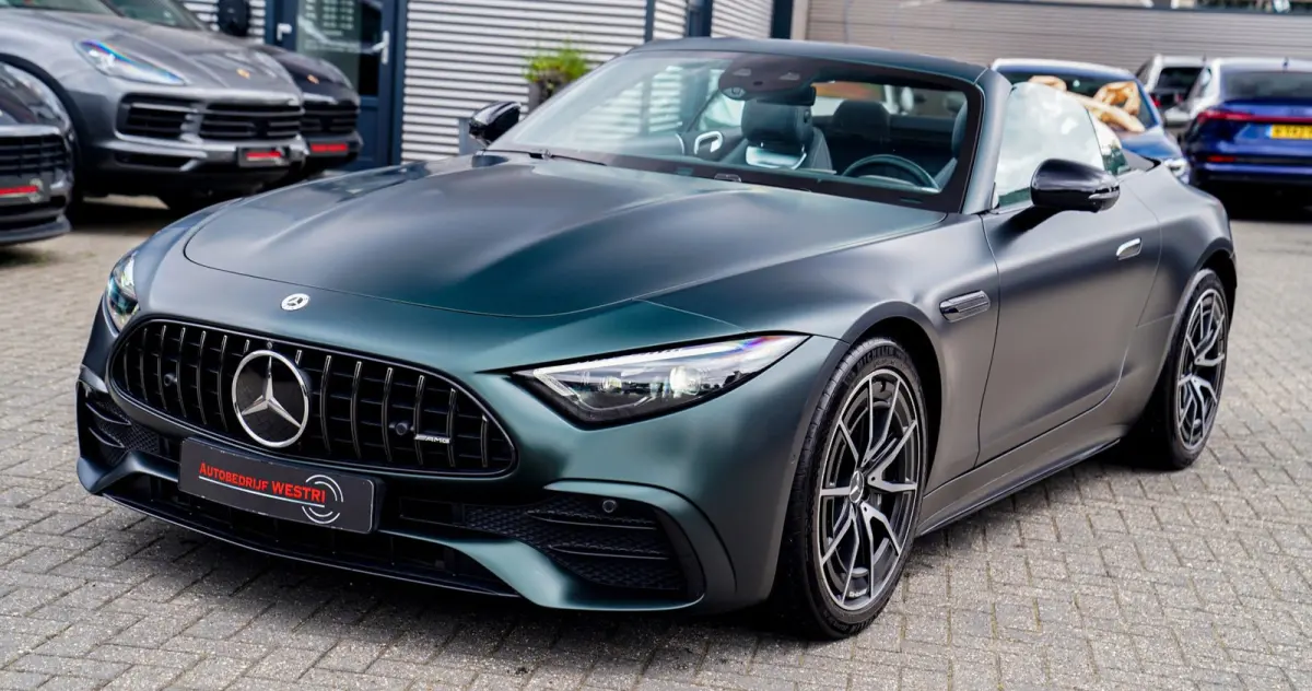 Roadster AMG 43 | Burmester | Digital Light | Parktronic | Sport uitlaat | Stoelkoeling | Nekverwarming |