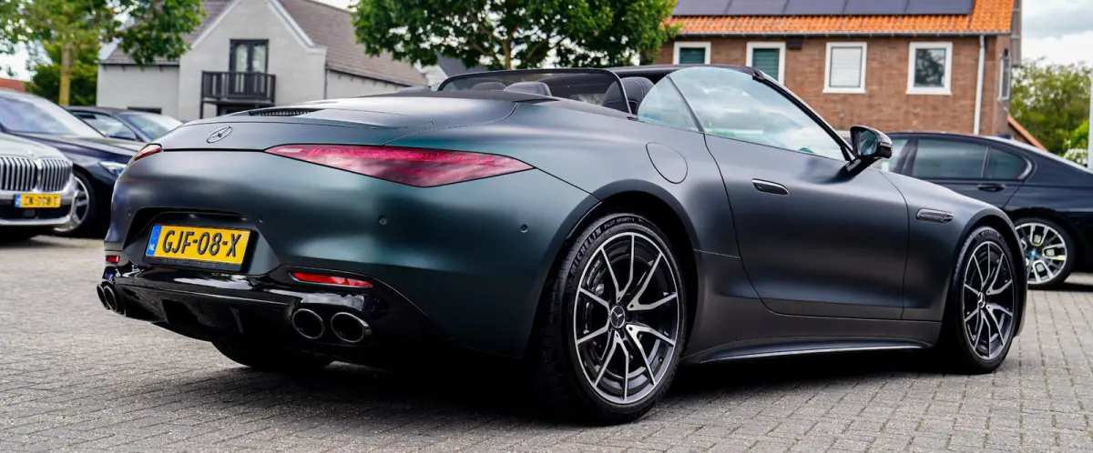 Roadster AMG 43 | Burmester | Digital Light | Parktronic | Sport uitlaat | Stoelkoeling | Nekverwarming |
