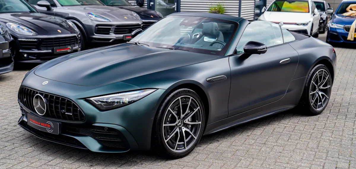 Roadster AMG 43 | Burmester | Digital Light | Parktronic | Sport uitlaat | Stoelkoeling | Nekverwarming |