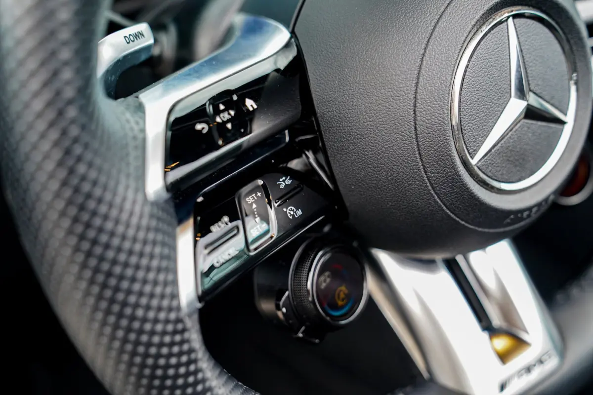 Roadster AMG 43 | Burmester | Digital Light | Parktronic | Sport uitlaat | Stoelkoeling | Nekverwarming |