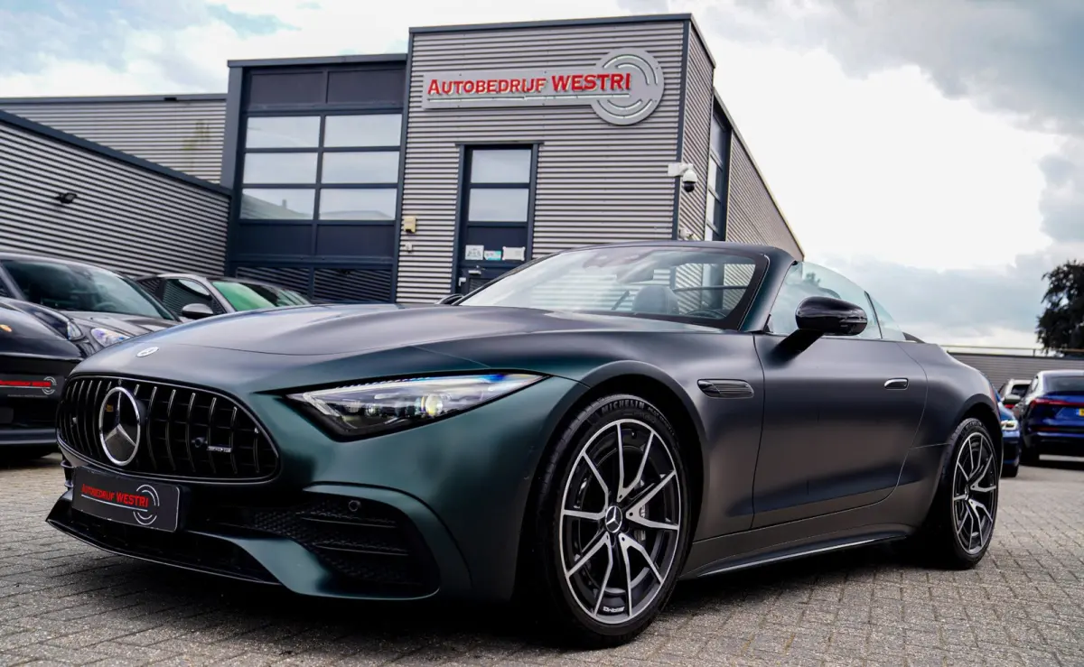 Roadster AMG 43 | Burmester | Digital Light | Parktronic | Sport uitlaat | Stoelkoeling | Nekverwarming |