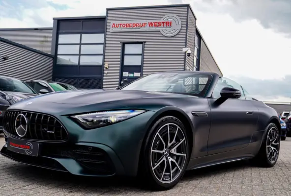 Roadster AMG 43 | Burmester | Digital Light | Parktronic | Sport uitlaat | Stoelkoeling | Nekverwarming |