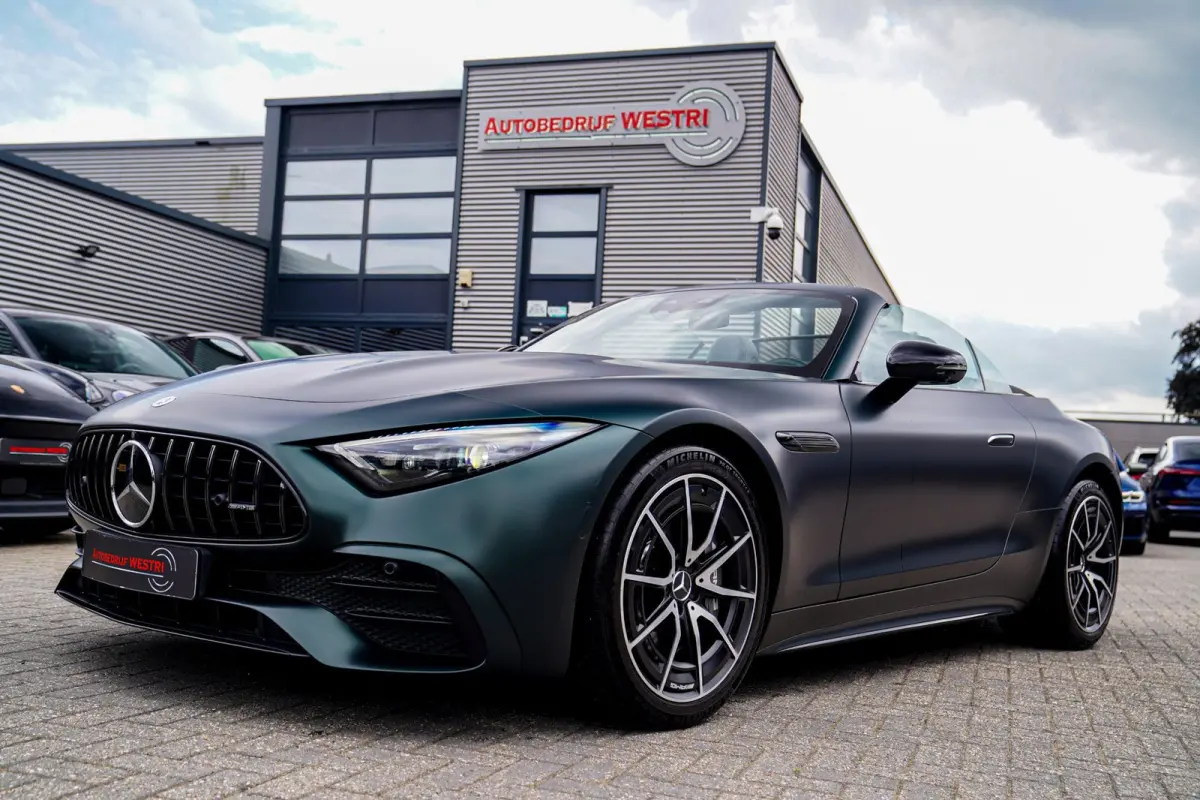 Roadster AMG 43 | Burmester | Digital Light | Parktronic | Sport uitlaat | Stoelkoeling | Nekverwarming |