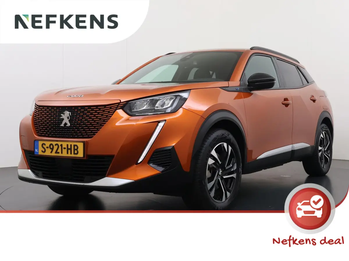 SUV Allure Pack 50 kWh 136pk | Accu 94% | Navigatie via Apple Carplay en Android auto | Camera achter | Stoelverwarming | Digitale 3D i-Cockpit | Lichtmetalen velgen | Cruise control