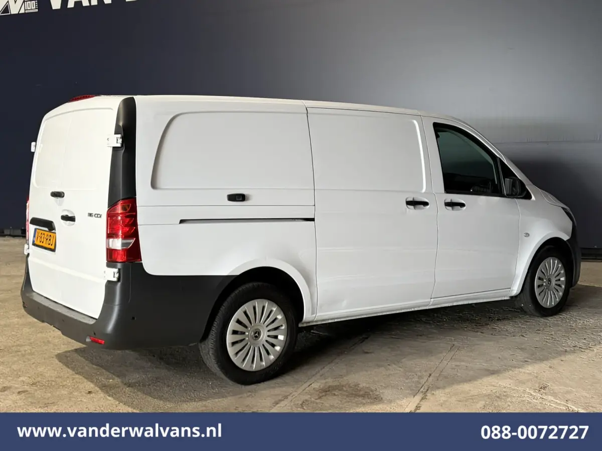 116 CDI 164pk 2025 Model L2H1 Euro6 Airco | Navigatie | Camera | Adaptieve Cruisecontrol Stoelverwarming, Parkeersensoren, Bijrijdersbank
