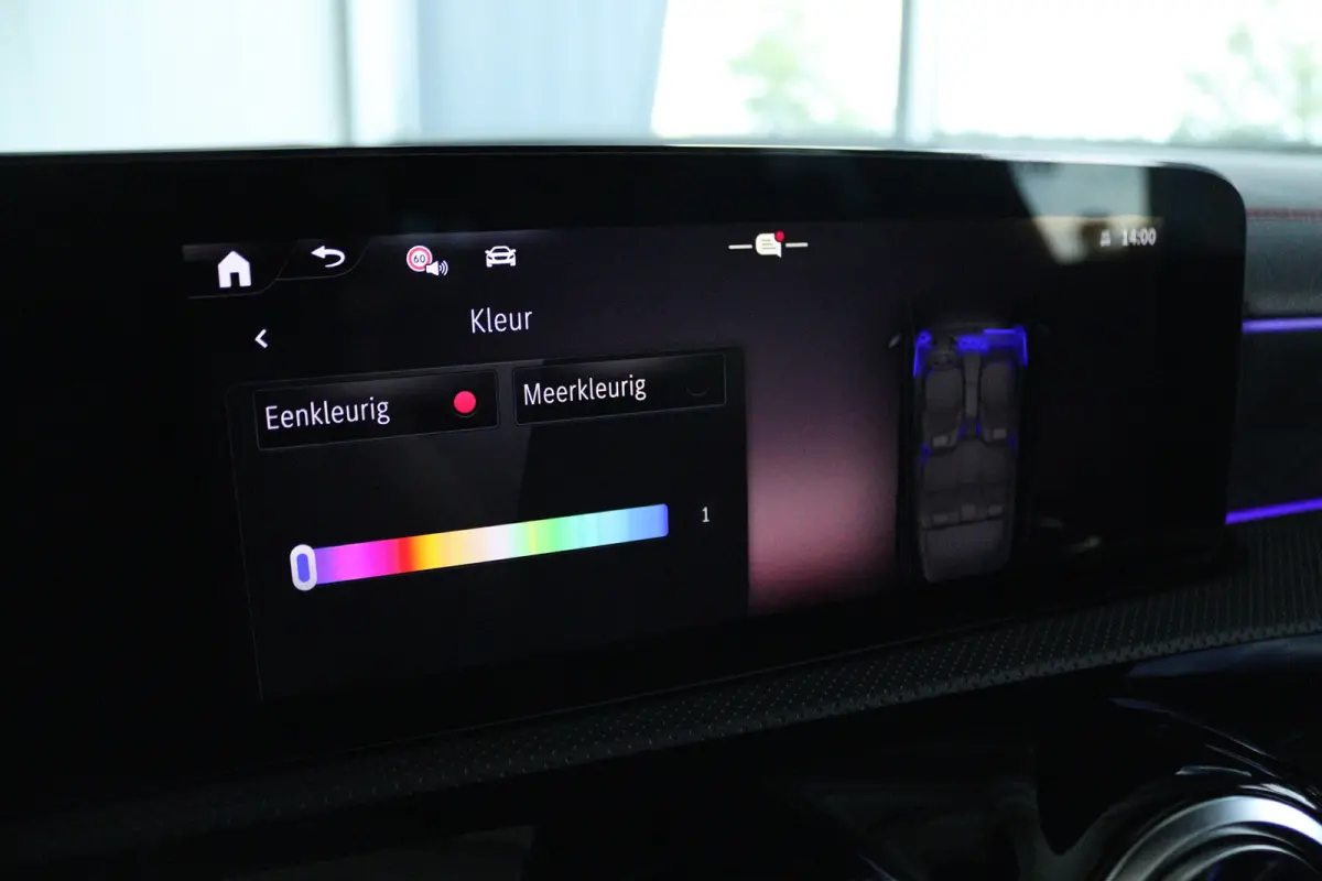 200 AMG Line | Adapt. Cruise | Burmester Surround | Head-up | 360 Camera | Memory | Schuifdak | Stoelverwarming | MATRIX | Keyless | Navi
