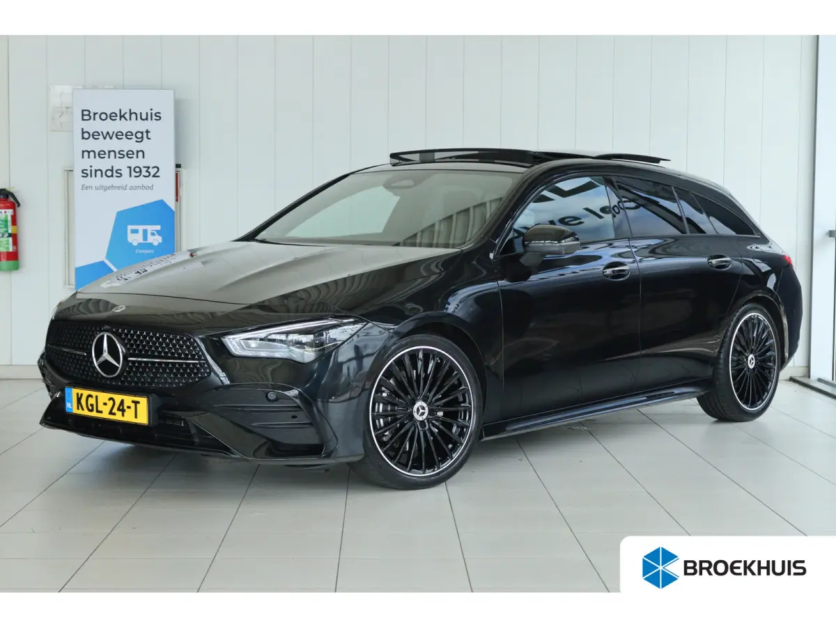 200 AMG Line | Adapt. Cruise | Burmester Surround | Head-up | 360 Camera | Memory | Schuifdak | Stoelverwarming | MATRIX | Keyless | Navi
