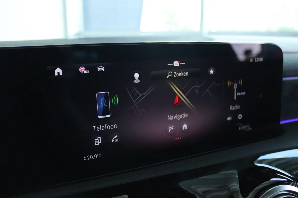 200 AMG Line | Adapt. Cruise | Burmester Surround | Head-up | 360 Camera | Memory | Schuifdak | Stoelverwarming | MATRIX | Keyless | Navi