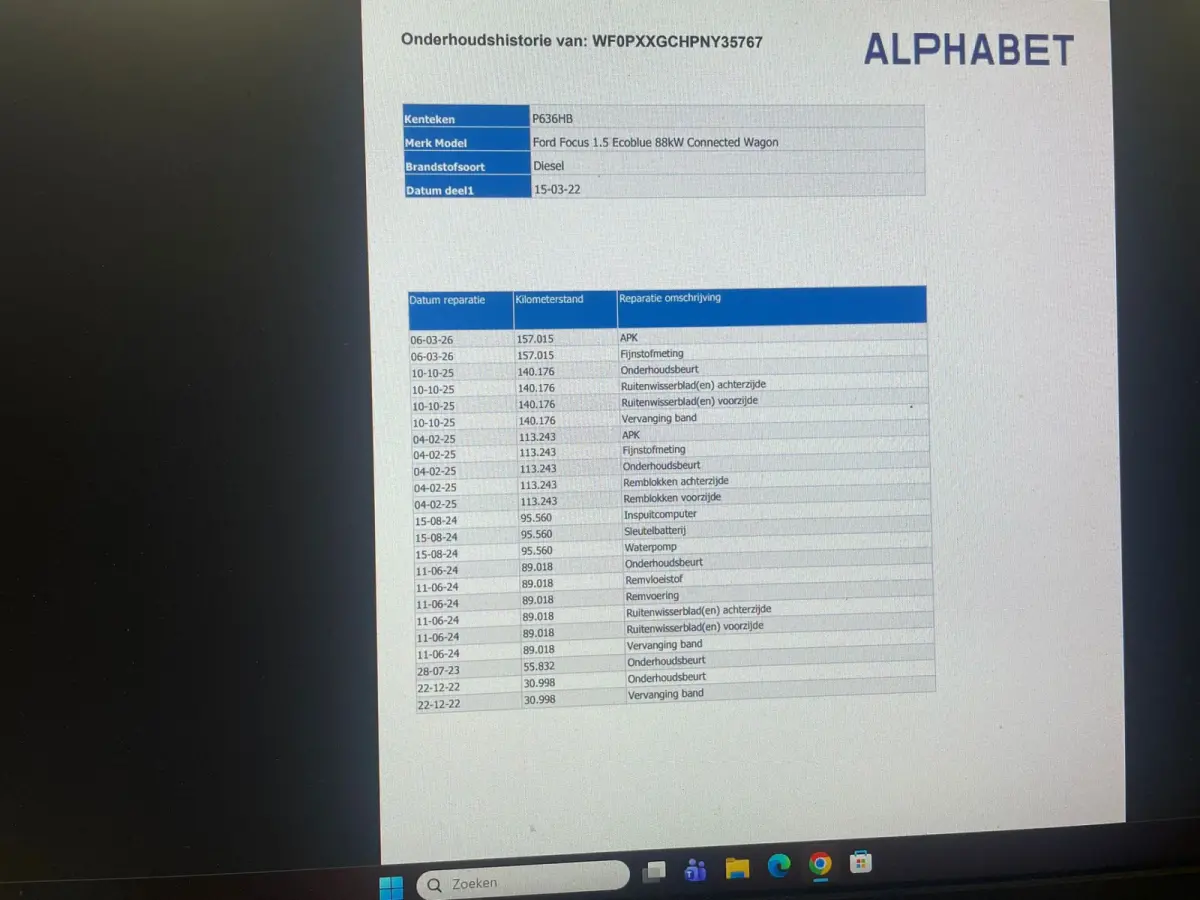 BWJ 2022 1.5 120 PK EcoBlue Connected NIEUW MODEL! | TREKHAAK | CLIMA | CRUISE | CARPLAY