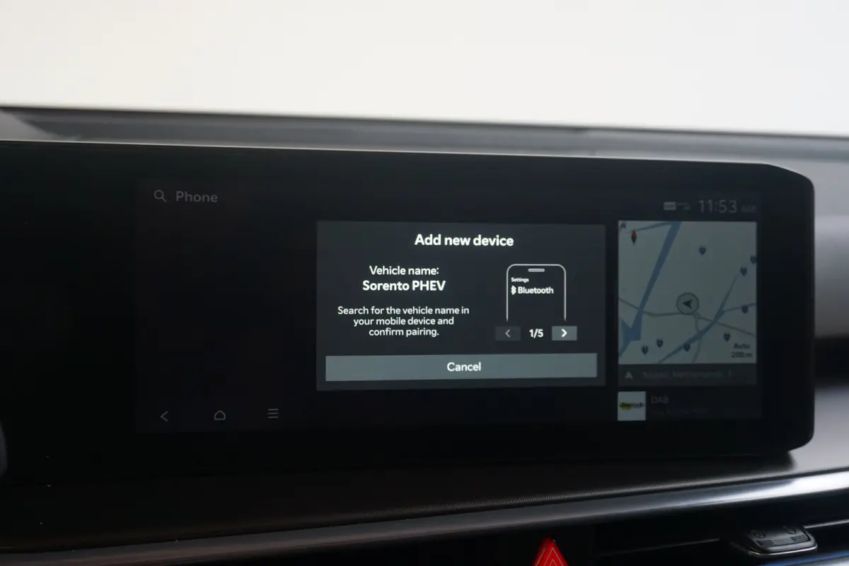 1.6 T-GDi Plug-in Hybrid 4WD ExecutiveLine 7-Persoons | 100% SoH | Trekhaak Afneembaar | Full Options | | Achterbank verwarmd | Achteruitrijcamera | Audio installatie premium