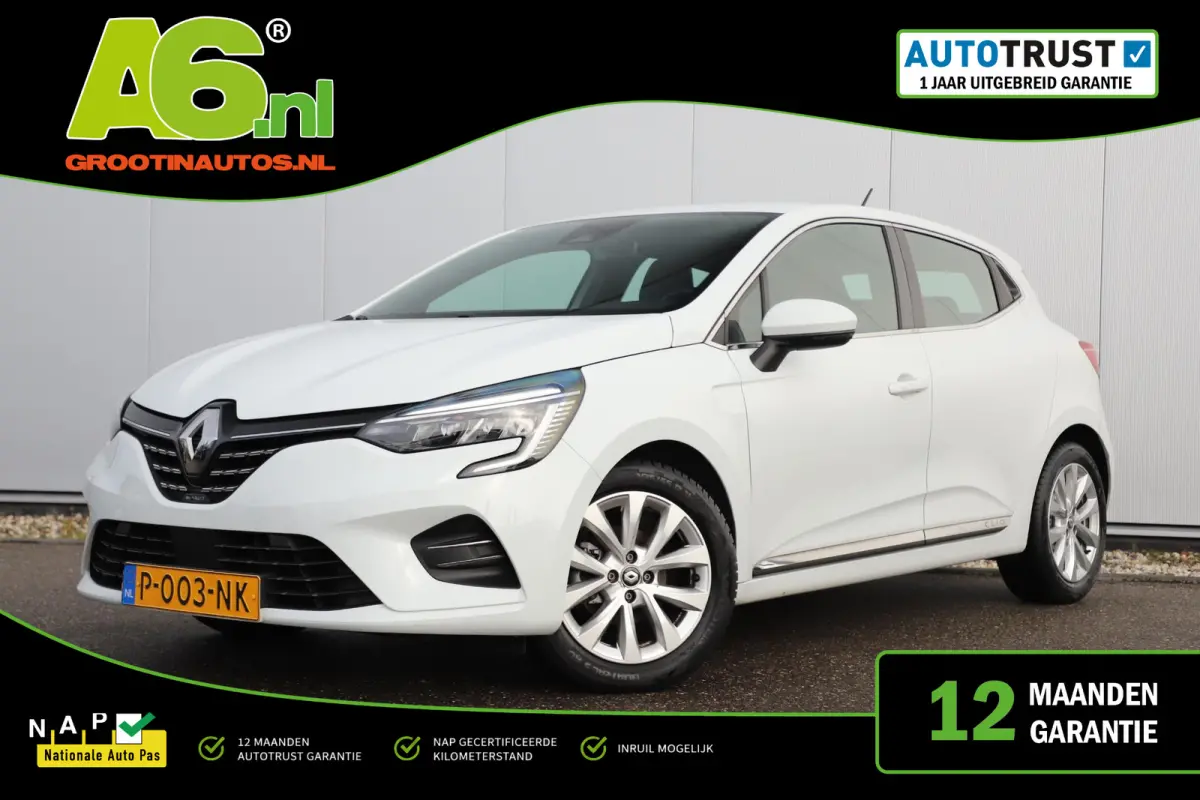 1.0 TCe Intens Half Leder LED 16 inch LMV Keyless Navigatie Achteruitrijcamera Sfeerverlichting Carplay Android PDC
