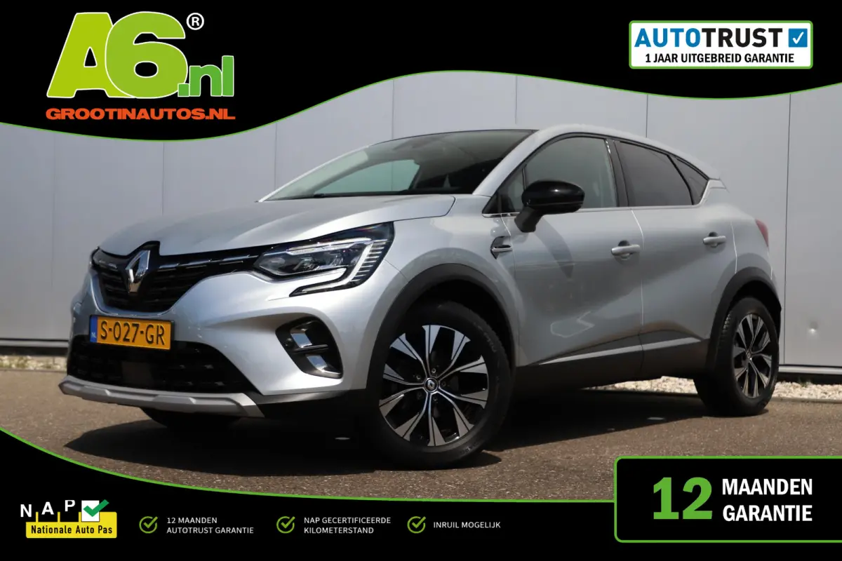1.0 TCe 90 techno Navigatie Achteruitrijcamera Half Leder Carplay Android Climate Cruise Control