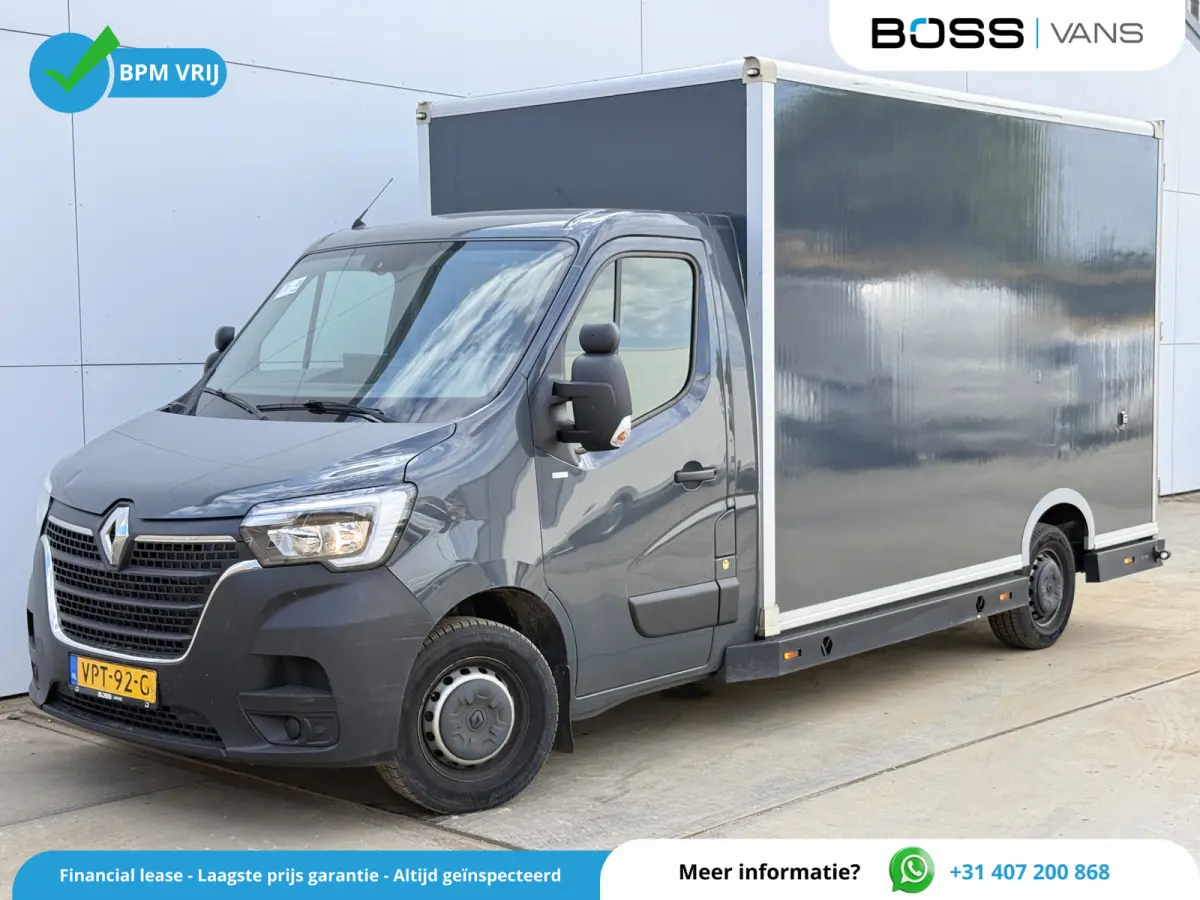 Plancher T35 2.3 DCI 150PK Lowliner Bakwagen Airco Cruise Control Camera Foodtruck Meubelbak Paardenwagen
