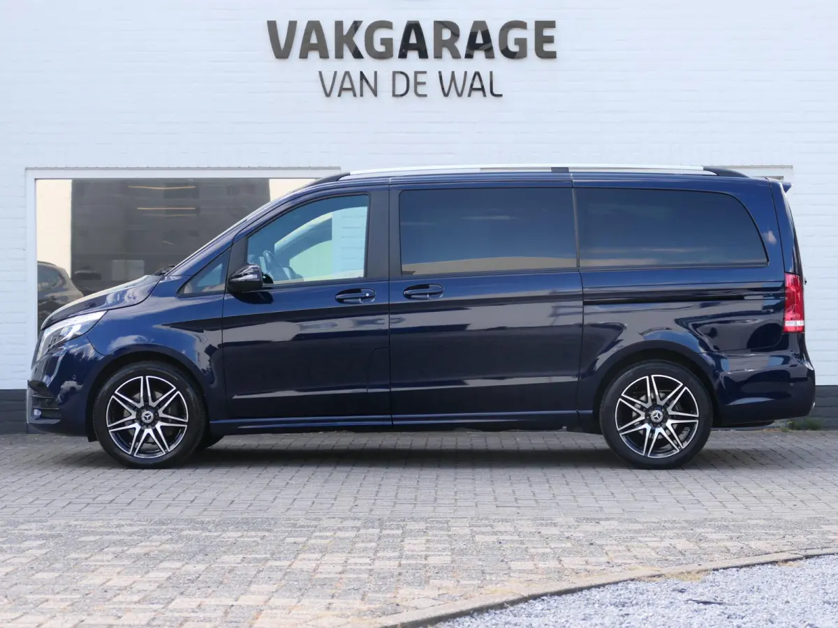 250d 4-MATIC Lang Exclusive | Panoramadak | 360°-camera | Standkachel | Burmester | Carbon interieur | Dodehoek detectie | Elektrische schuifdeuren + achterklep | ACC | Stoelventilatie V+A 