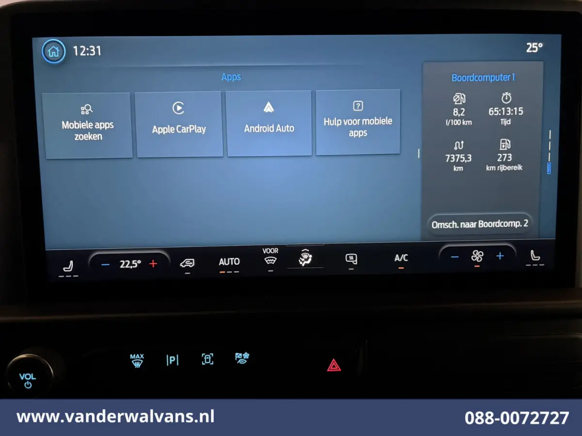 2.0 TDCI 136pk L1H1 Euro6 Airco | Camera | Navigatie | LED | Apple Carplay | Adaptieve Cruisecontrol Android Auto, Verwarmde voorruit, Stoelverwarming, Parkeersensoren, Bijrijdersbank, 2590k