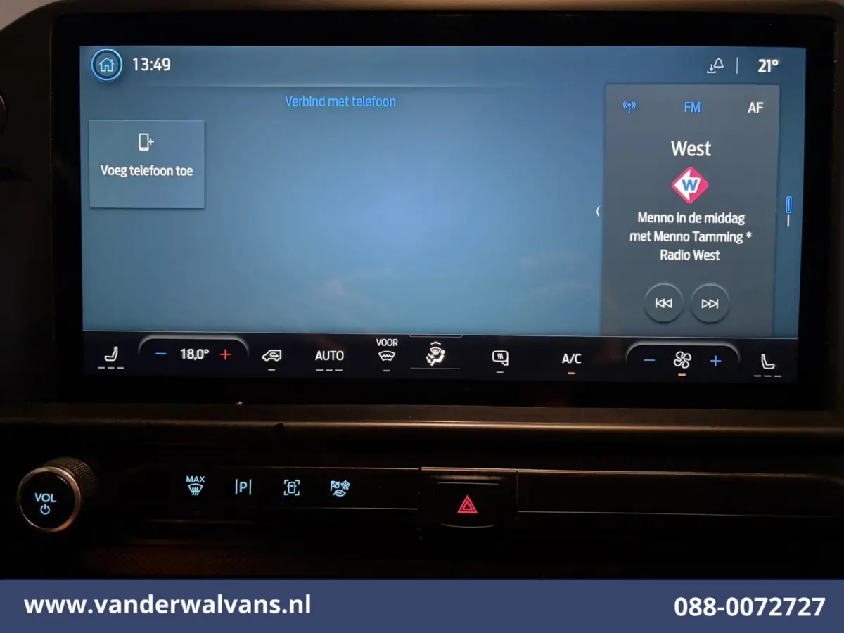 2.0 TDCI 136pk L1H1 Euro6 Airco | Camera | Apple Carplay | LED | Cruisecontrol Android Auto, Verwarmde voorruit, Stoelverwarming, Parkeersensoren, Bijrijdersbank, 2740kg trekvermogen