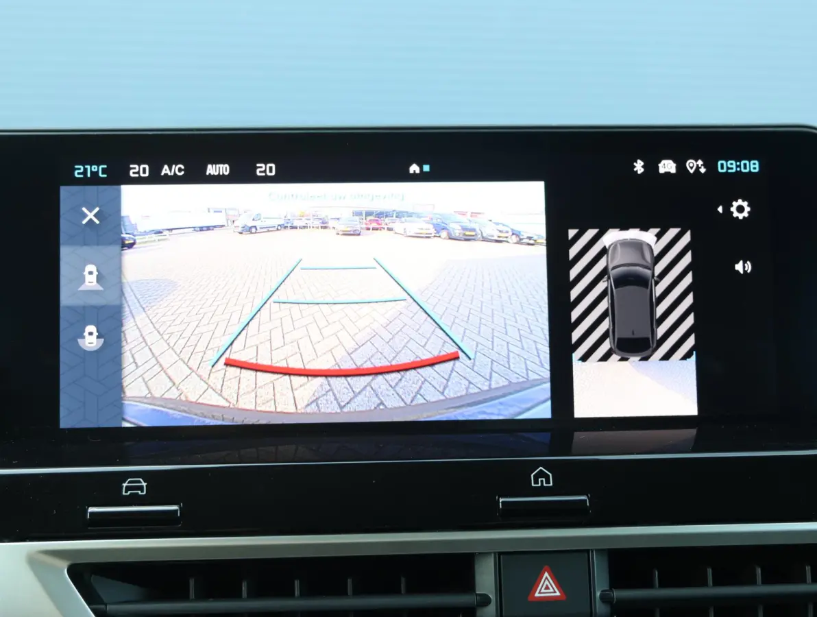 1.2 Hybrid 136 Max 1ste Eigenaar | LEER | Camera sensoren V+A | LED | 18" LMV | Apple Carplay & Android Auto