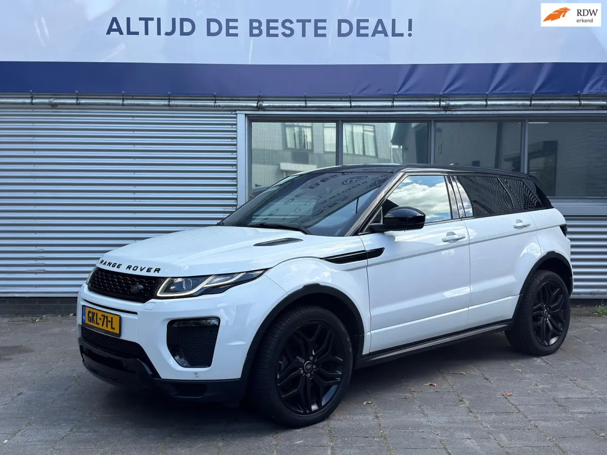 Land Rover Range Rover Evoque 2017 Benzine Automatisch leasen