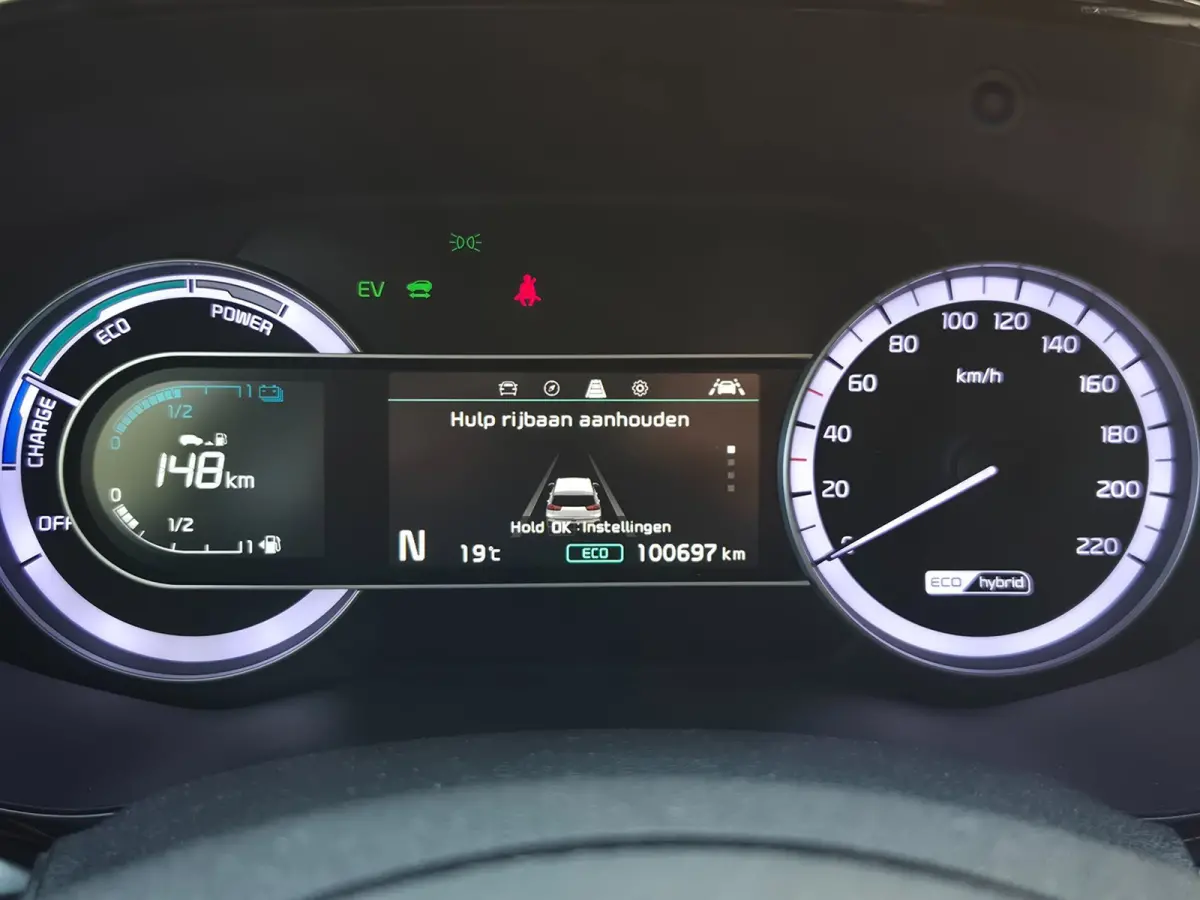 1.6 GDi Hybrid Dynamic Plus Line ACC CarPlay 2e eigenaar NAP Camera Trekhaak Flippers LED Line Assist A-Cruise